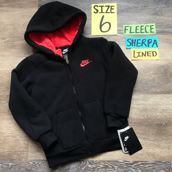 boys nike sherpa jacket